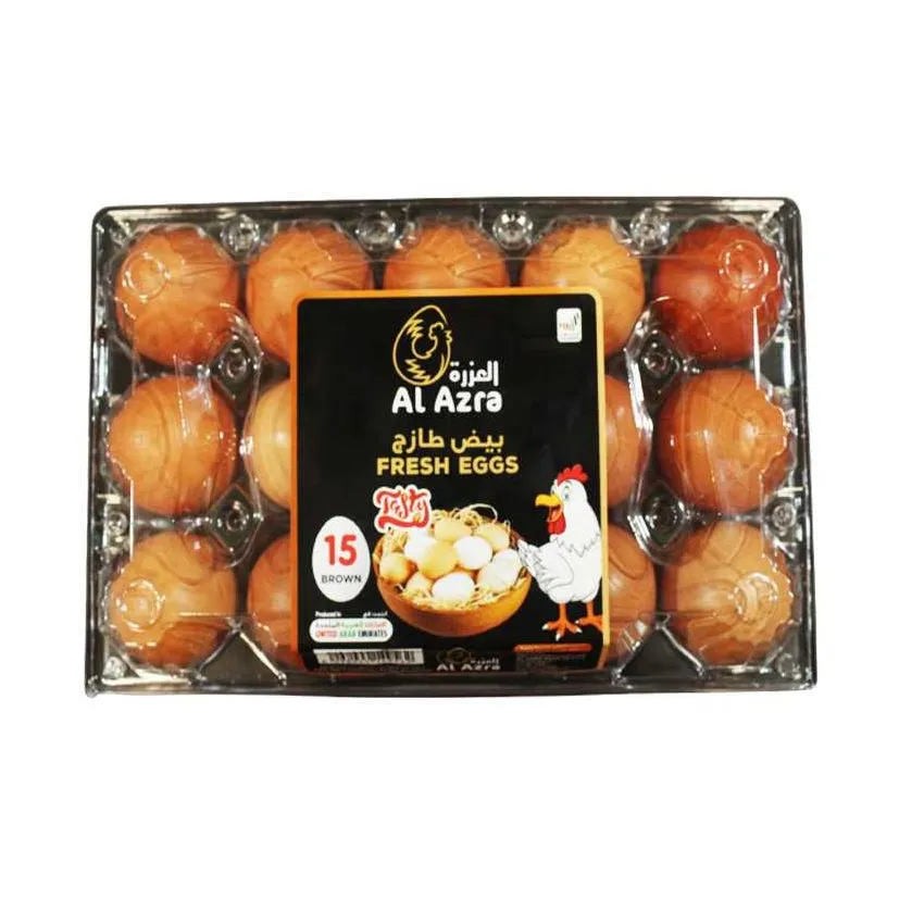 AL AZRA BROWN EGGS 1X15PCS