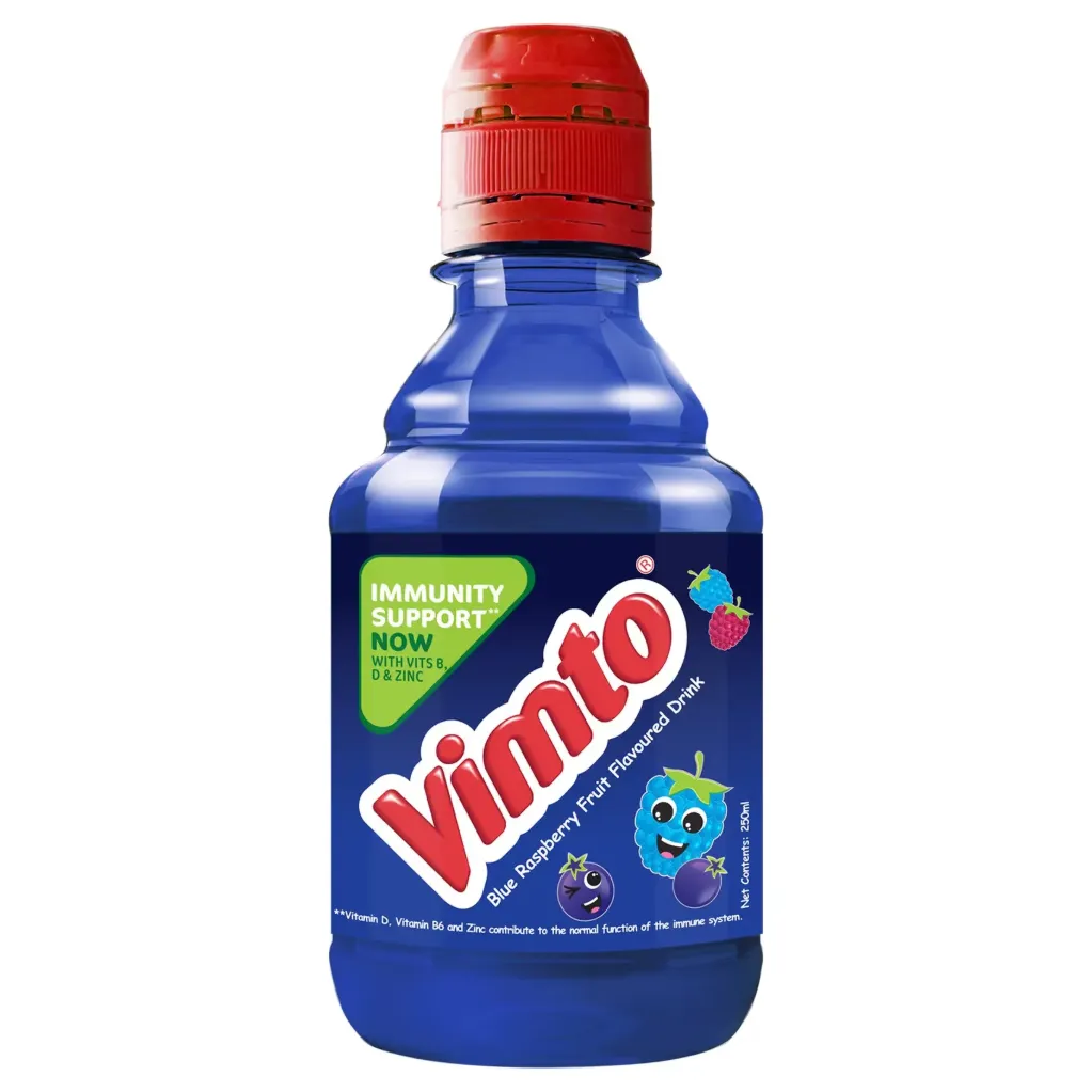 VIMTO DRINK PET BOTTLE BLUE 1X250 ML
